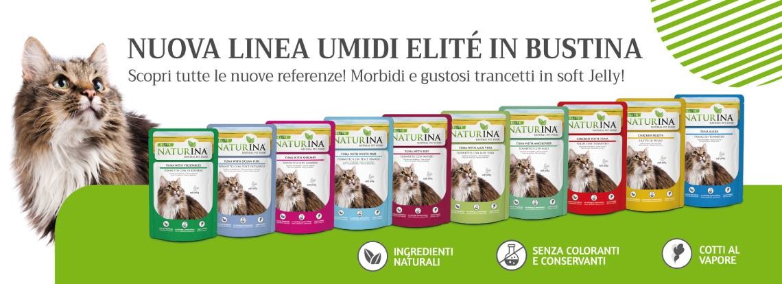 Naturina Elite in Bustine da 70g in Soft Jelly